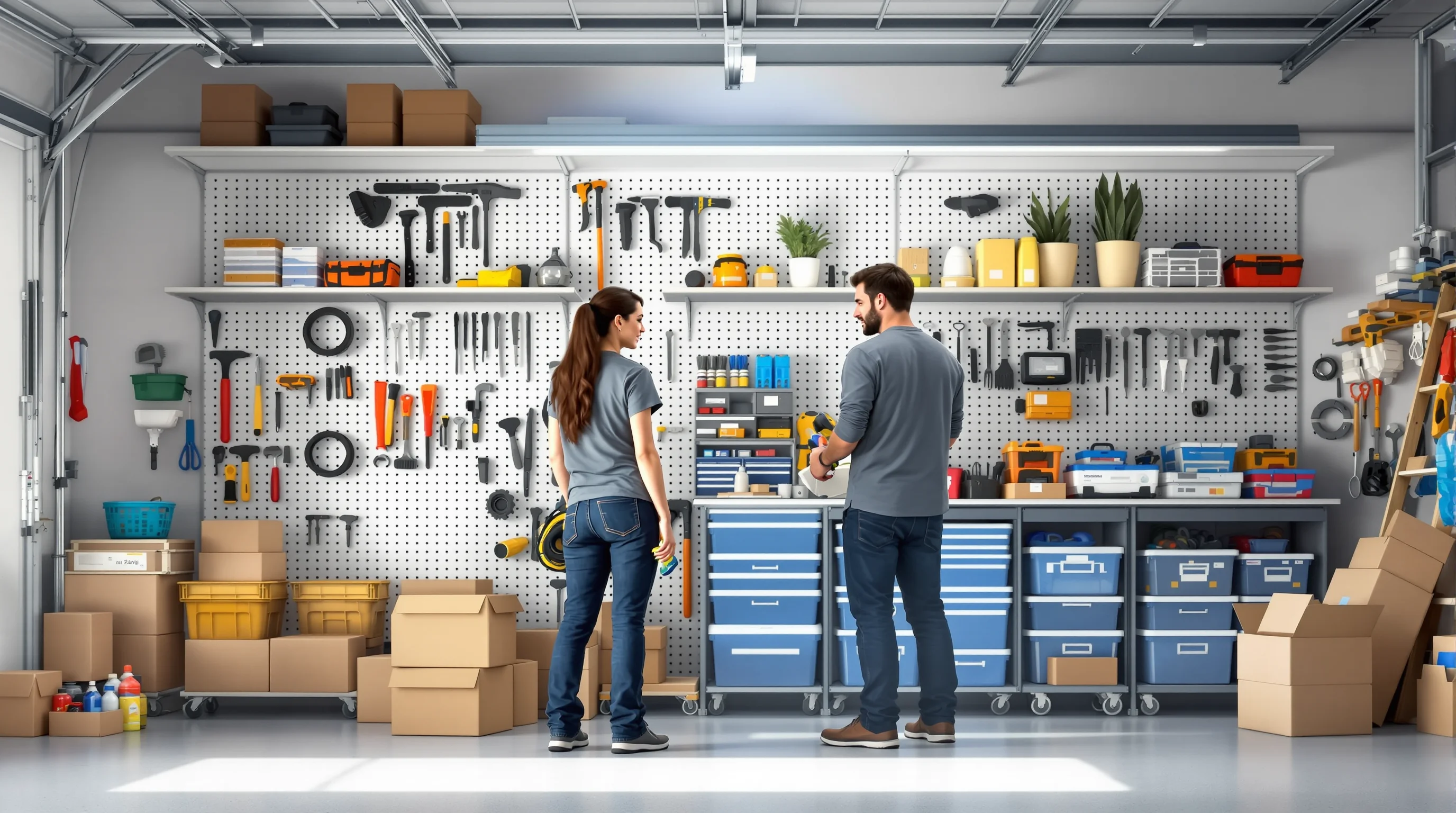 Comment ranger son garage : la méthode efficace pour un espace optimisé