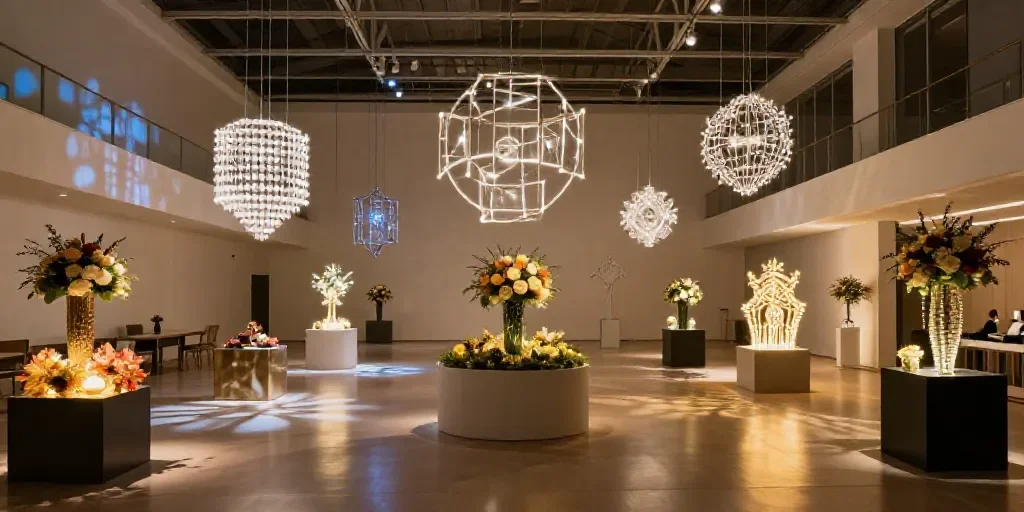 La magie des décors lumineux pour un événement